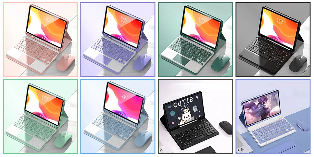 Smart Case for iPad 9.7 2018 2017 Magnetic PU Leather Cover