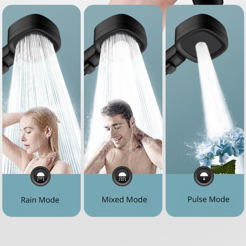 High Pressure Shower Head Water Saving 3 Modes Adjustable Massage Sprayer