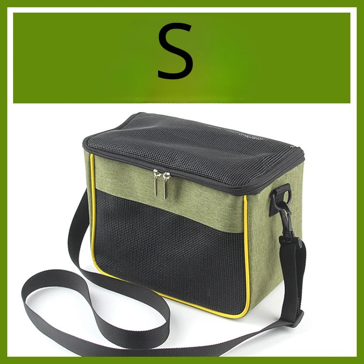 Squirrel Out Backpack Small Pet Breathable Handbag Crossbody Pet Bag Marmot Totoro Tote Bag