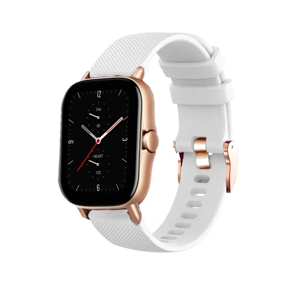 PU Leather Strap For Samsung Watch 6/4/5 Pro 40 44mm Band