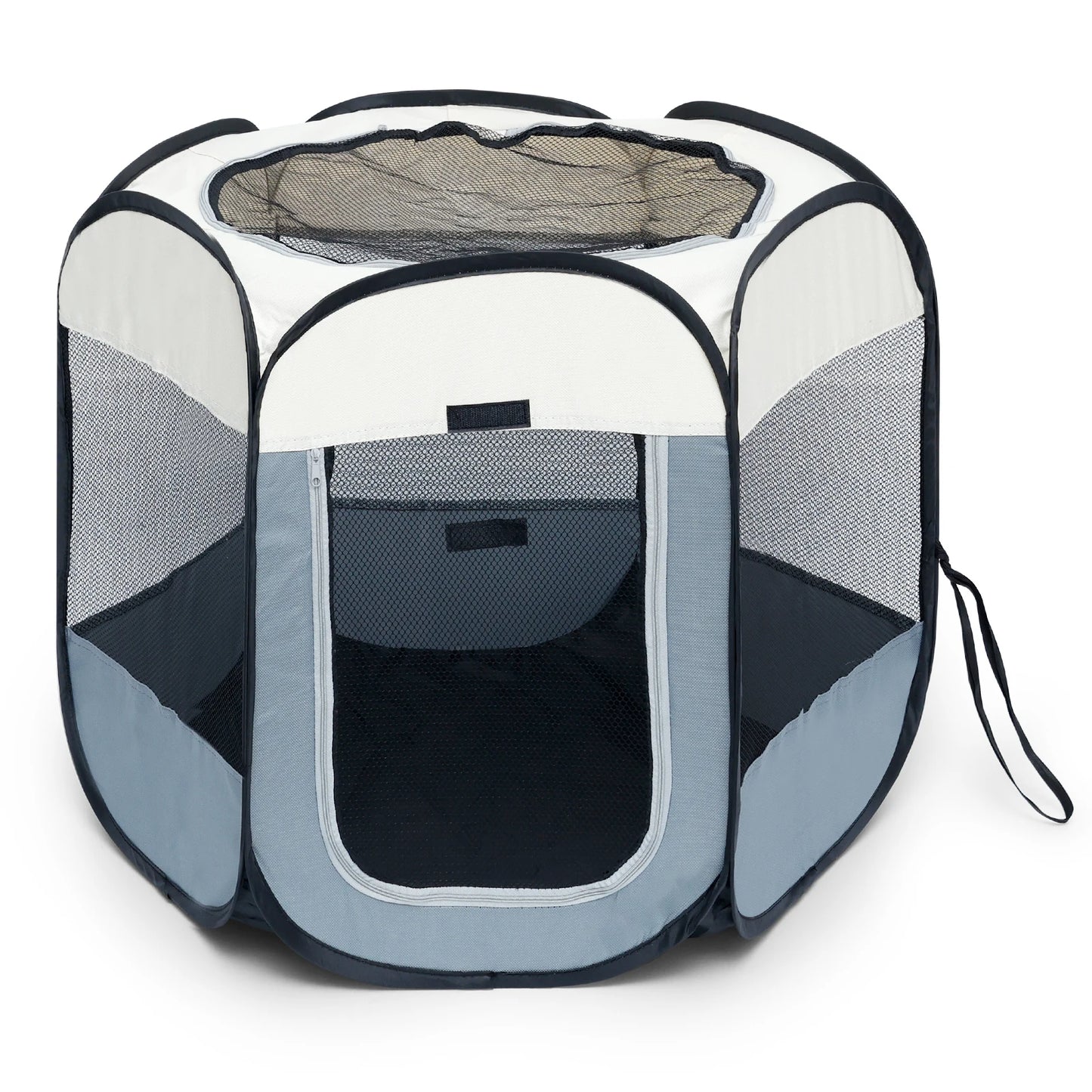 Foldable Cat Tent Portable Pet House Outdoor Travel Pet Cage Cat/Dog Fence With Mesh Top and Window Kennels