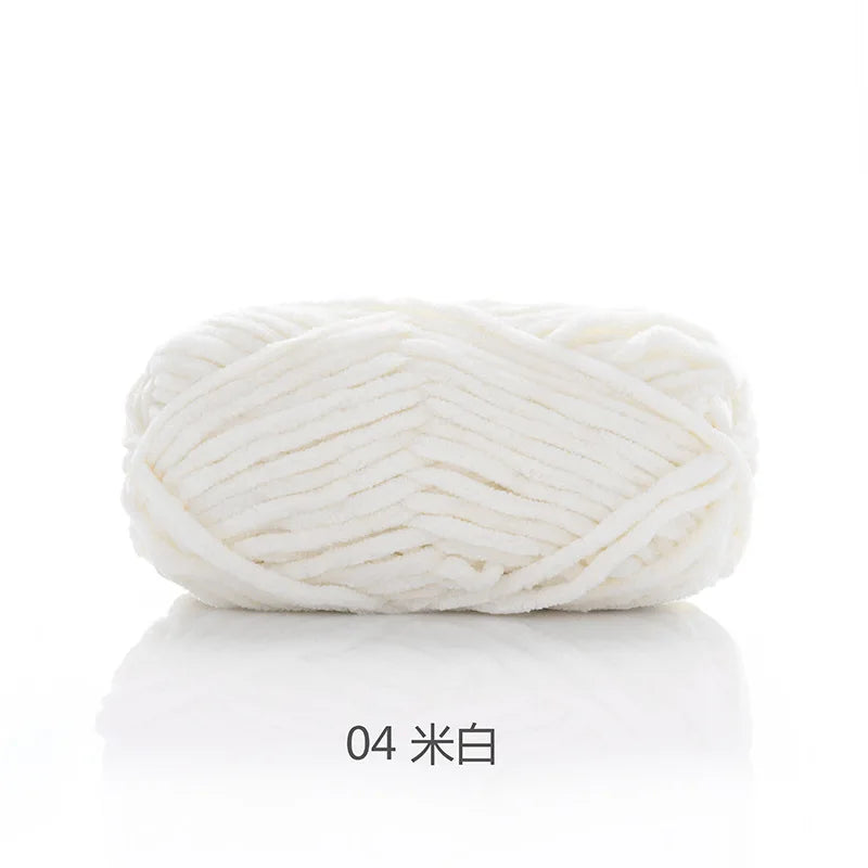 Ruyi Bird Warm Fleece Thick Wool Crochet Golden Velvet Yarn