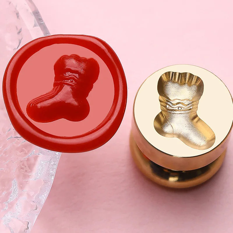 Mini Wax Seal Stamp Cute Animal Head for DIY Craft Invitations