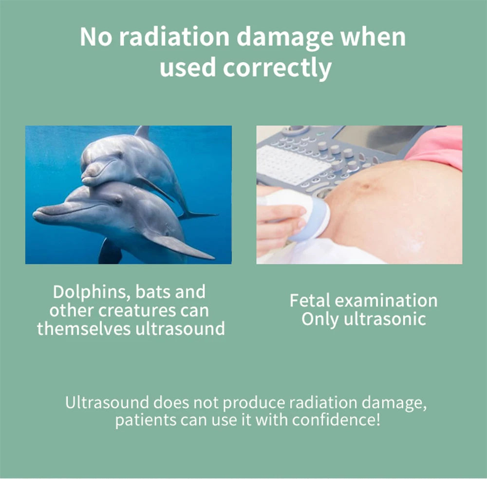 Portable Pain Relief Devices Ultrasound Machine for Arthritis Physical Therapy Body Massager