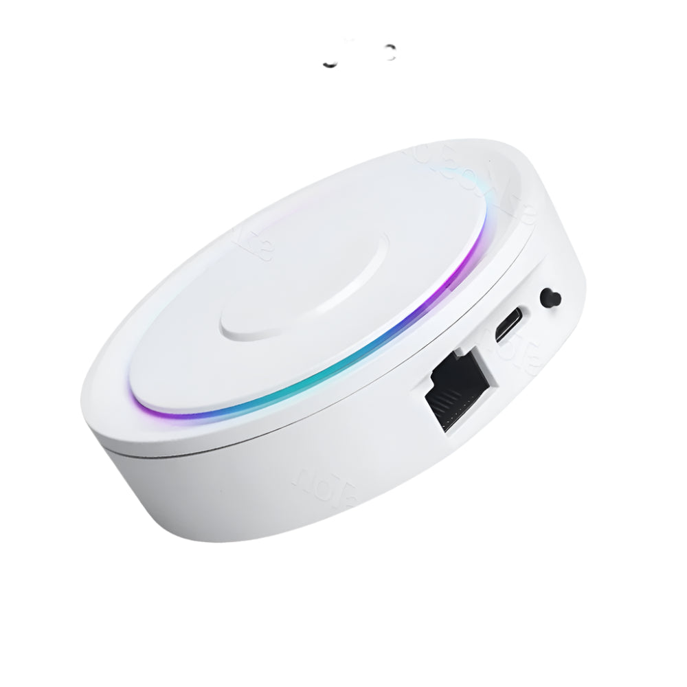 Puente de hogar inteligente Zigbee Gateway Tuya Zigbee 3.0 Hub de malla con toma de cable de red Conexión por cable Funciona con Alexa Google