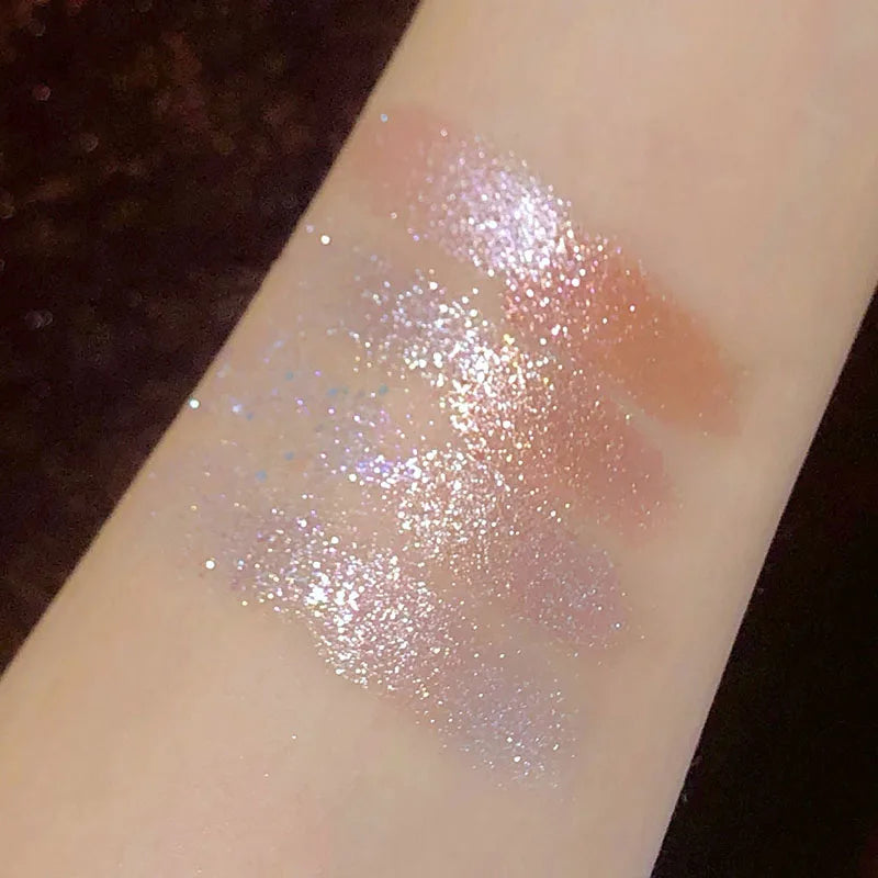 9-Color Eye Shadow Palette Glitter Pearly Long Lasting Korean Makeup