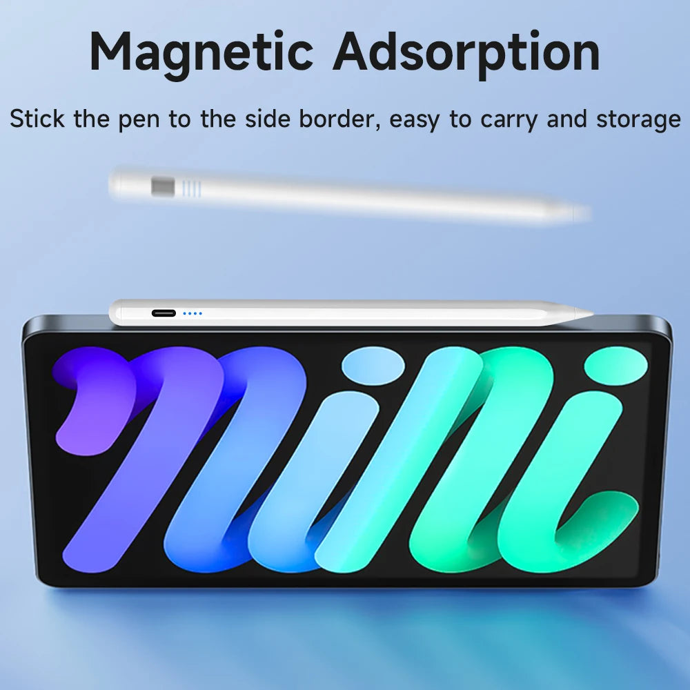 For Apple Pencil 2 iPad Pen Palm Rejection Stylus Compatible iPad Pro Mini 6 Air 2022 2021 2020 2019 2018