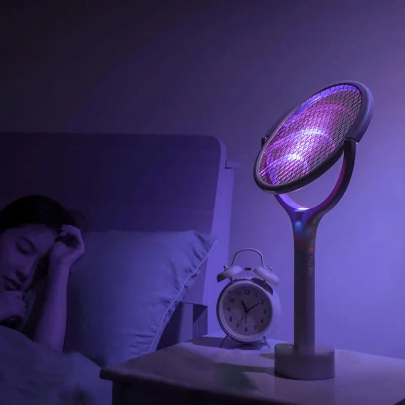 5 In 1 Fast Charging Electric Mosquito Swatter Lamp