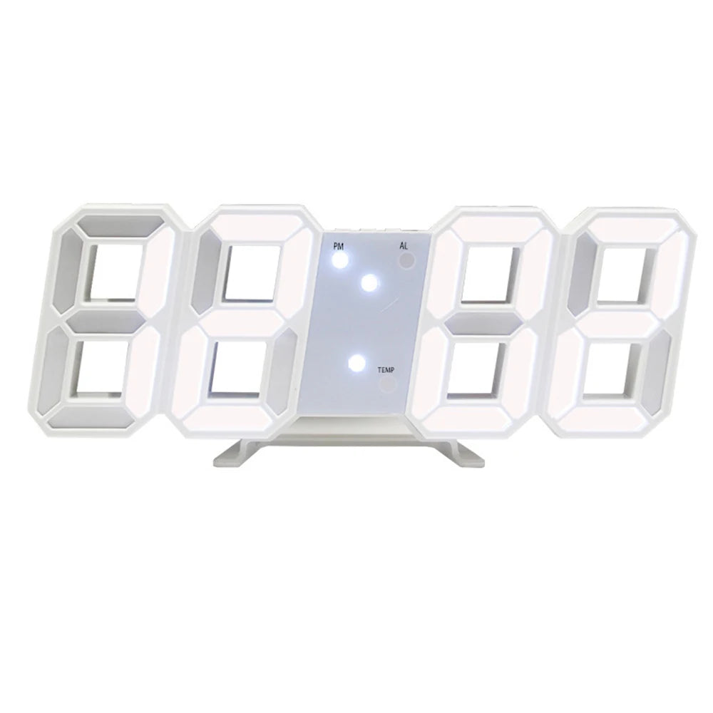 1PC 3D Digital Clock Multi-Functional Large Screen Gift
