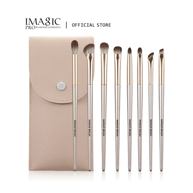 IMAGIC 8 PCS Makeup Brushes Set for Eye Shadow and Blush