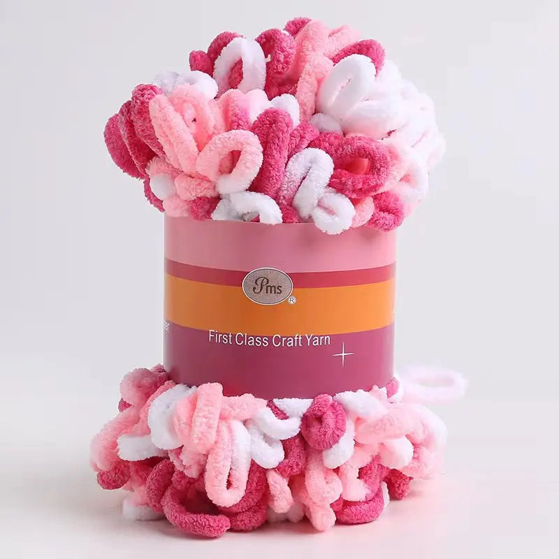 1pc 100% Polyester Finger Loops Yarn for DIY Knitting Crafts