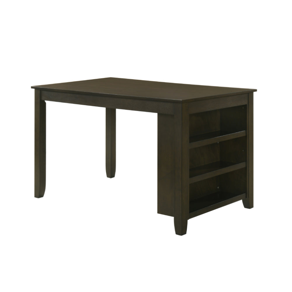 Toulon (5-Piece) Counter Table Set by Best Home - Gray/Brown