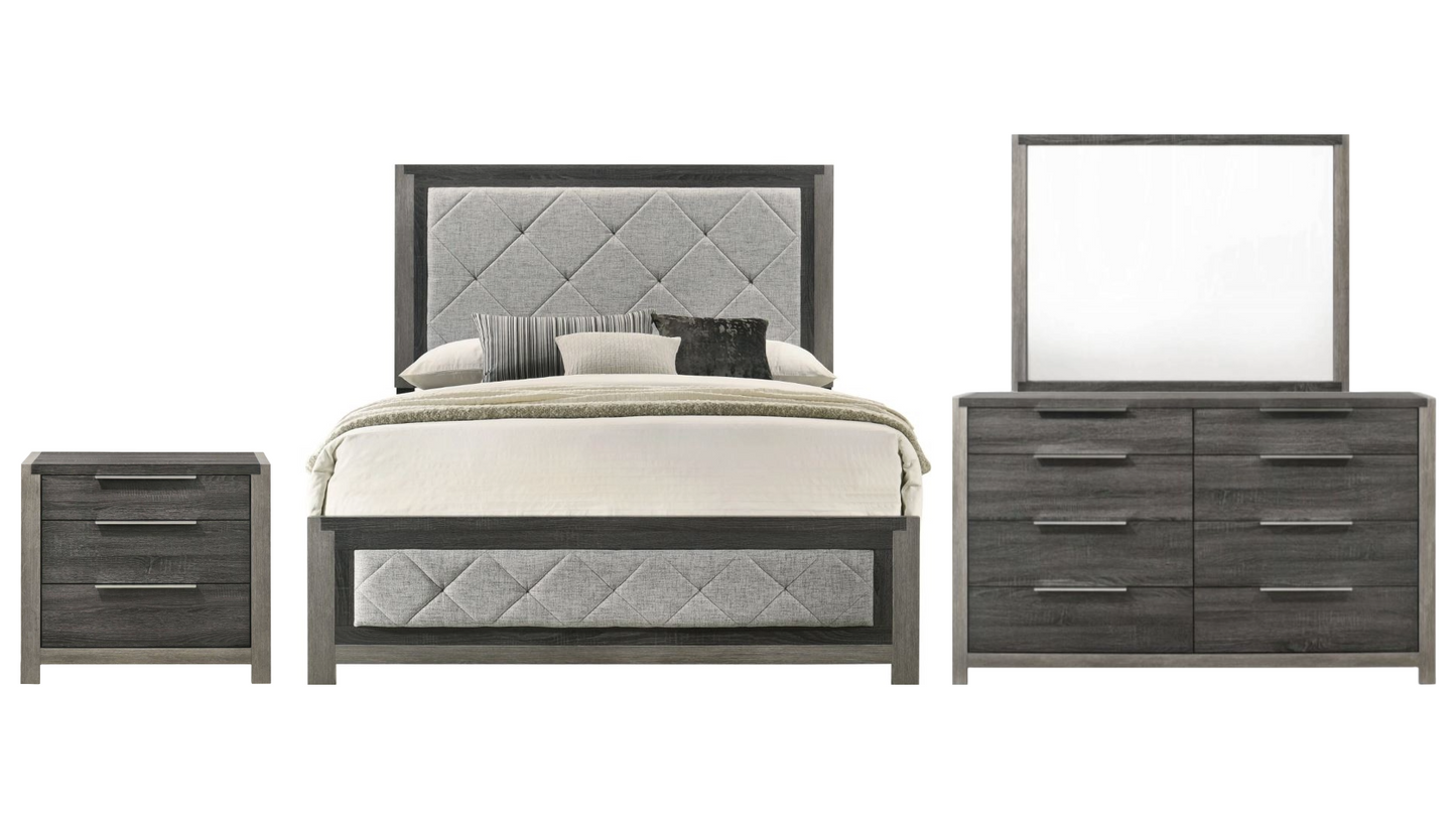 Cashmere 4pcs Queen Bed Set