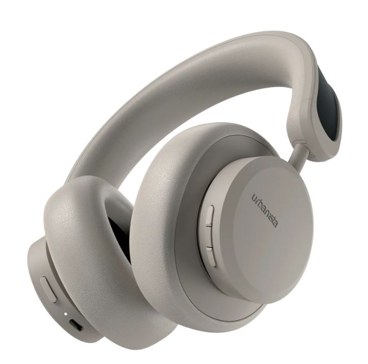 Urbanista Los Angeles Wireless Noise Canceling Self-Charging Solar Over-the-Ear Headphones