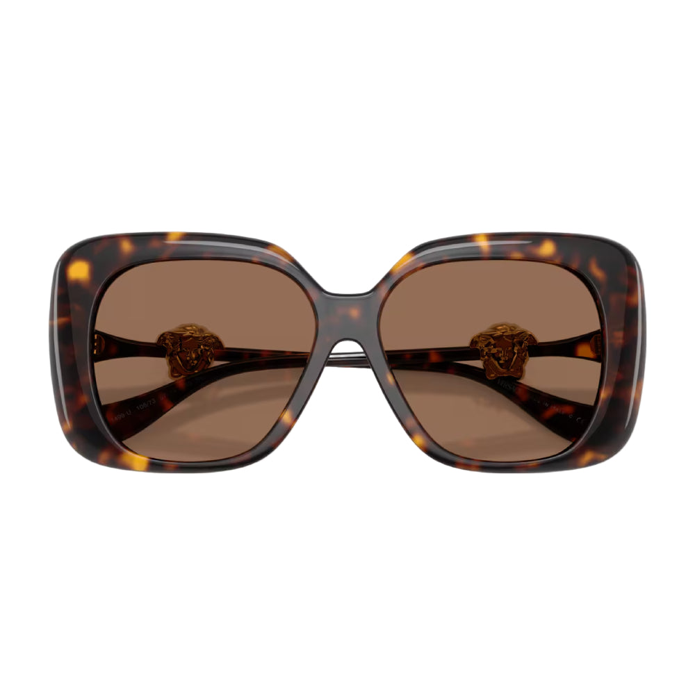 Versace VE4499U Women's Square Solid Color Sunglasses