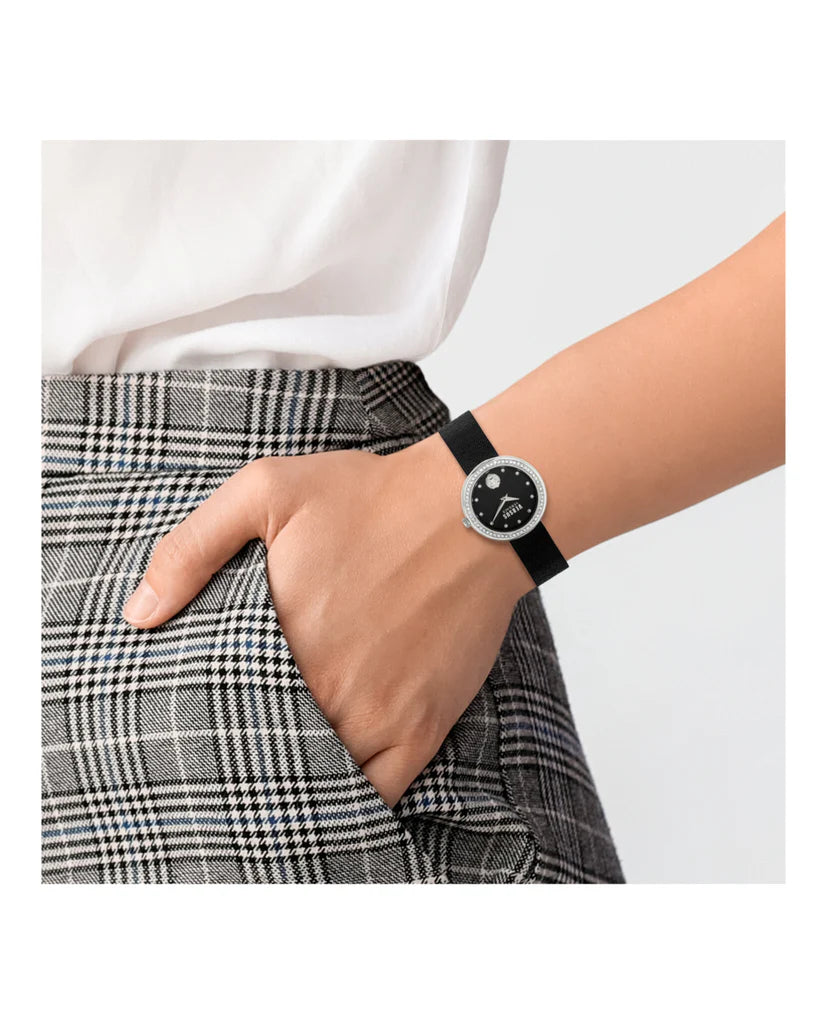Versus by Versace Lea Crystal Bracelet Watch, 35mm - Black