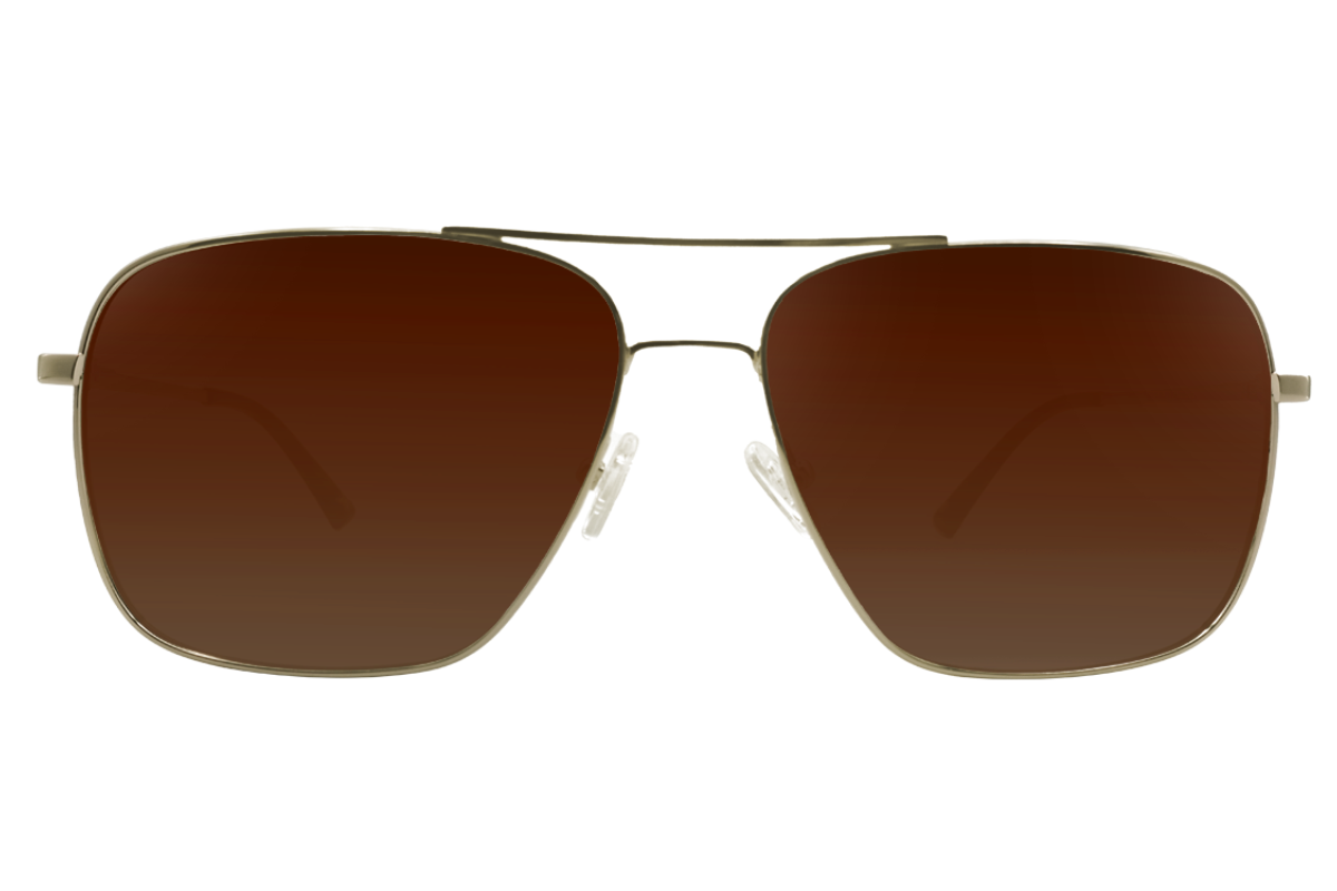 Coastal XL - Gold - Brown Gradient Polarized