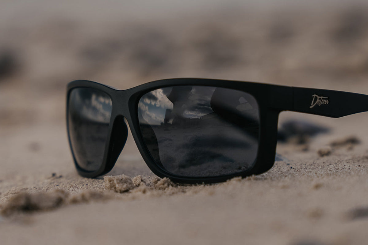 Breach - Matte Black - Jet Black Polarized ANSI Z87+