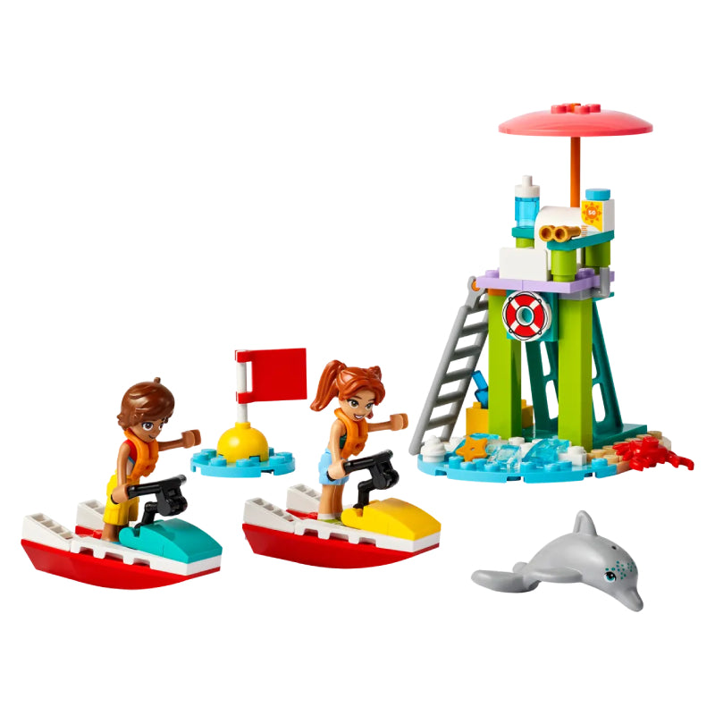 LEGO Friends Beach Lifeguard Building Toy Set (84-Piece)
