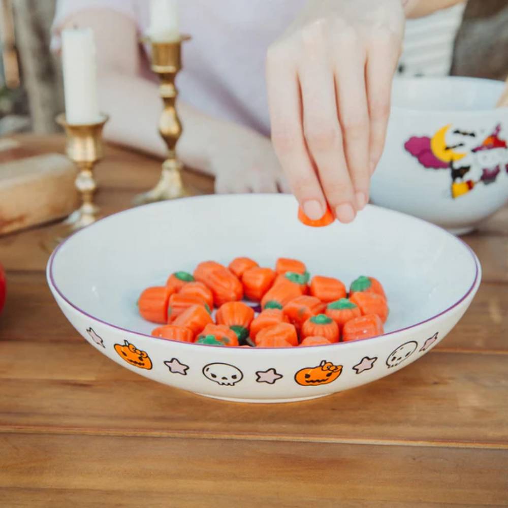 Sanrio Hello Kitty Witch 9" Ceramic Coupe Dinner Bowl - White