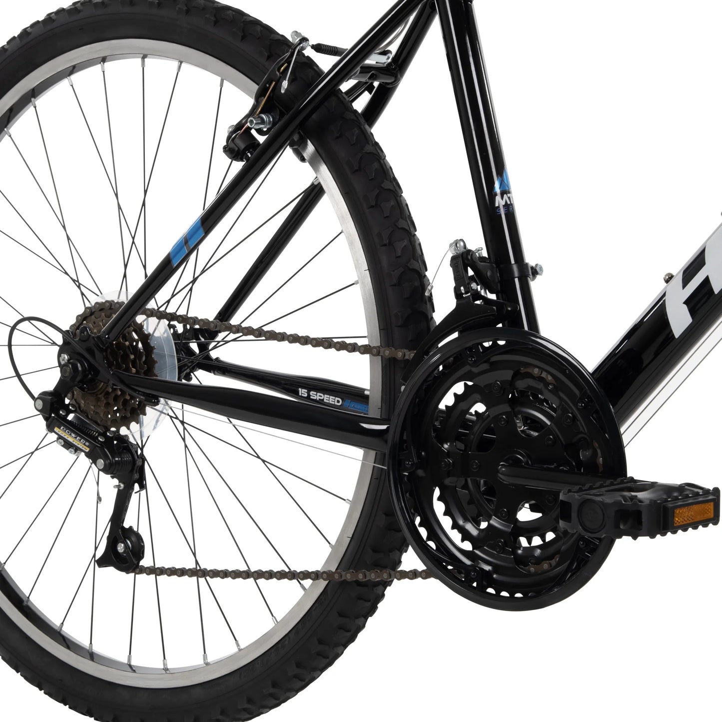 Huffy Granite Mountain Bike, 26" Wheels, 15-Speeds - Black