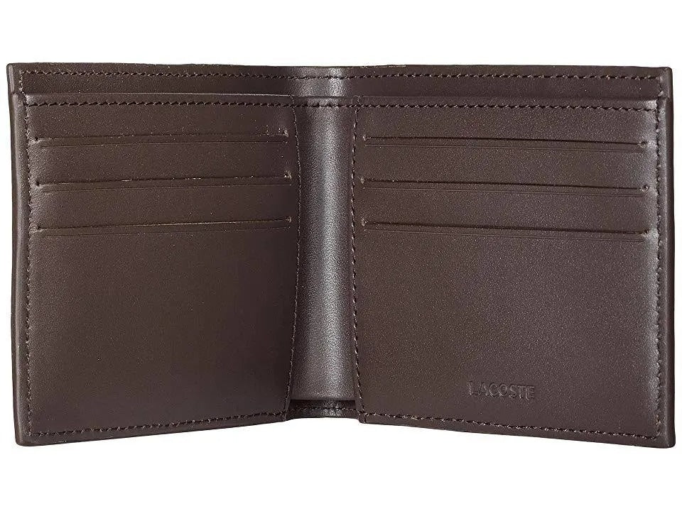Lacoste Billfold Dark Brown Wallet