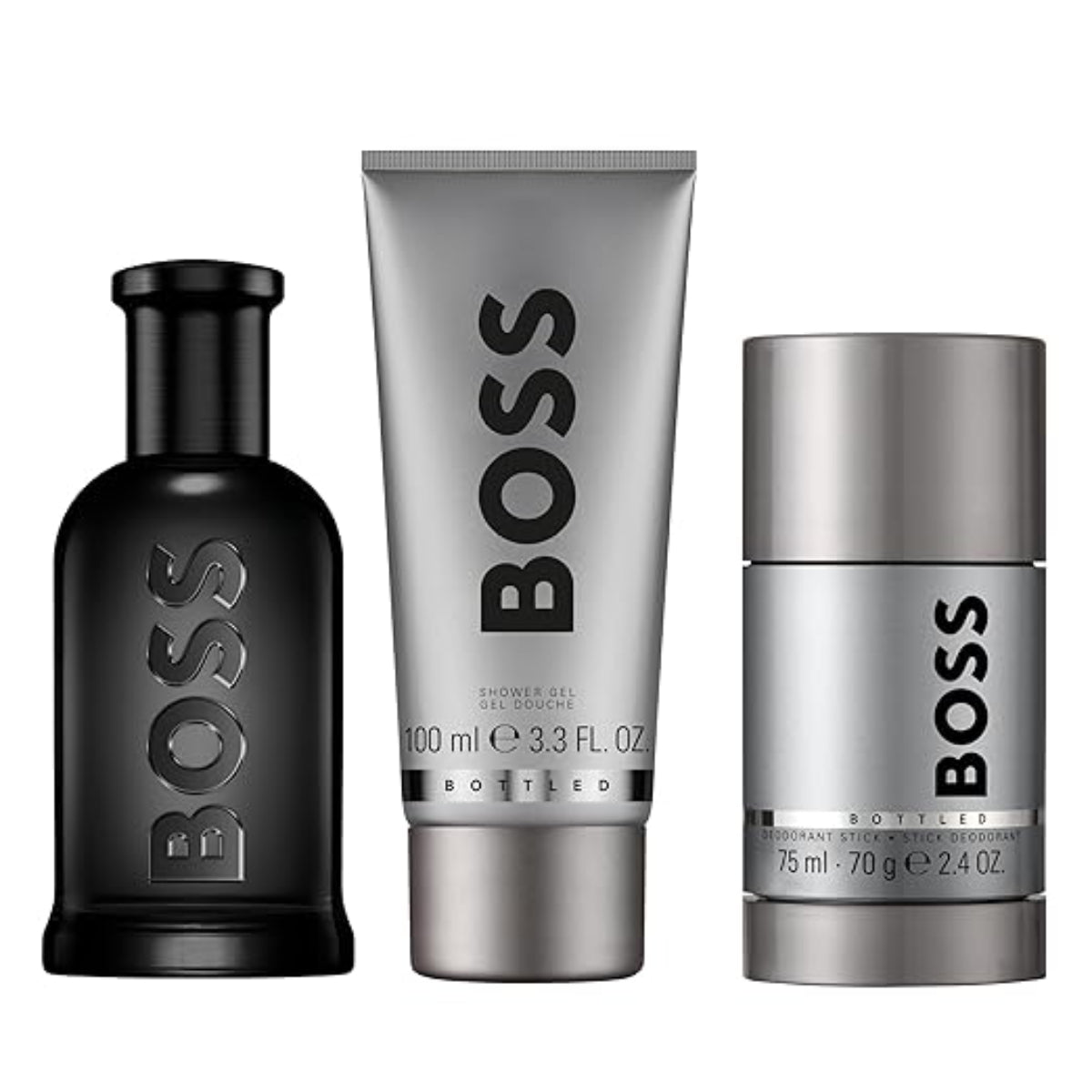 Hugo Boss Men's (3-Pieces) Bottled Parfum Gift Set