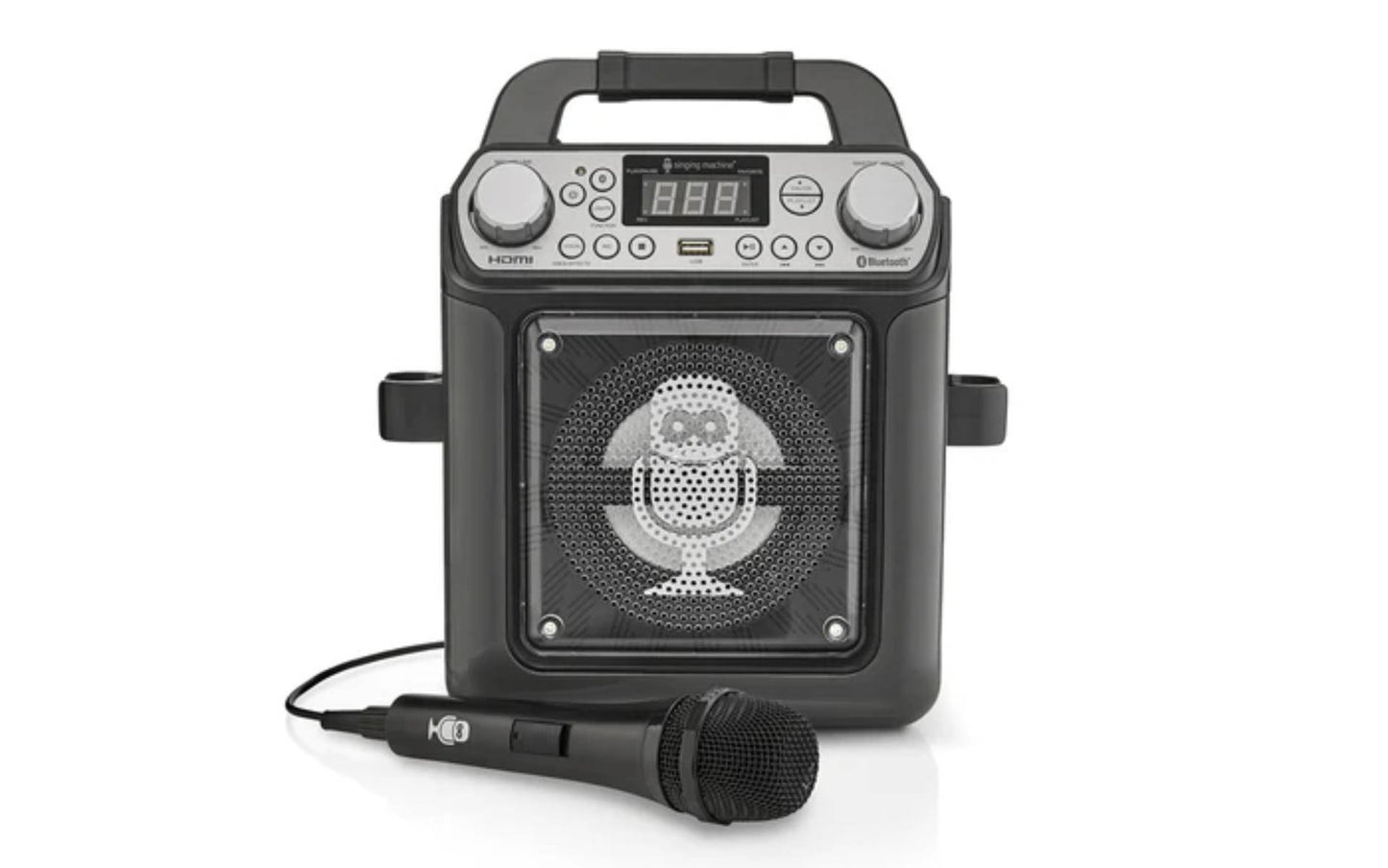 Singing Machine Groove Cube Mini Karake System- Black