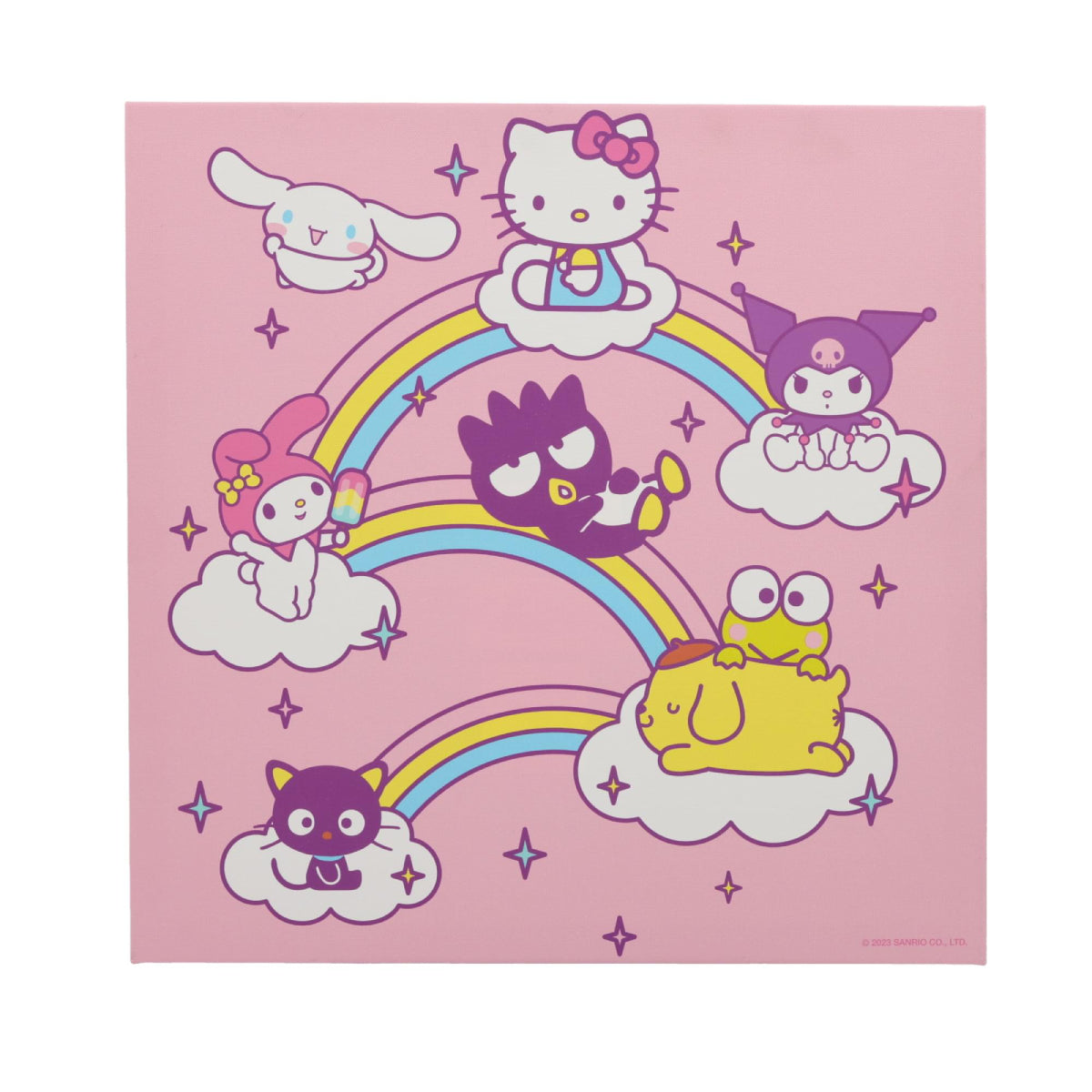 Sanrio Hello Kitty and Friends Rainbows Wall Art