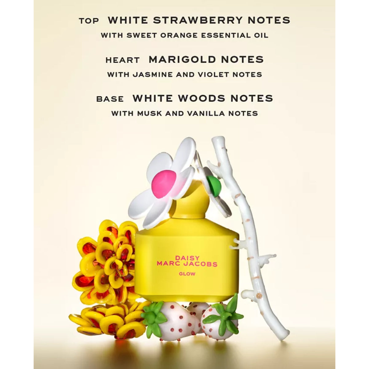 Marc Jacob Daisy Glow Women's 1.6 oz Eau de Toilette Spray