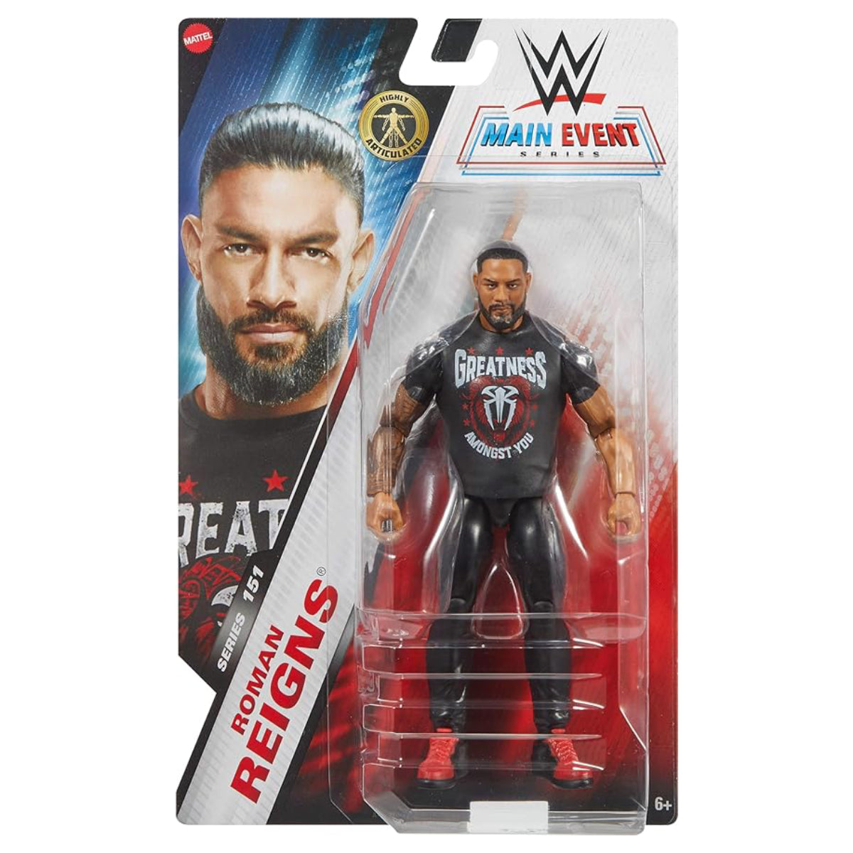WWE Main Event Series 151 Roman Reigns Figure - Black
