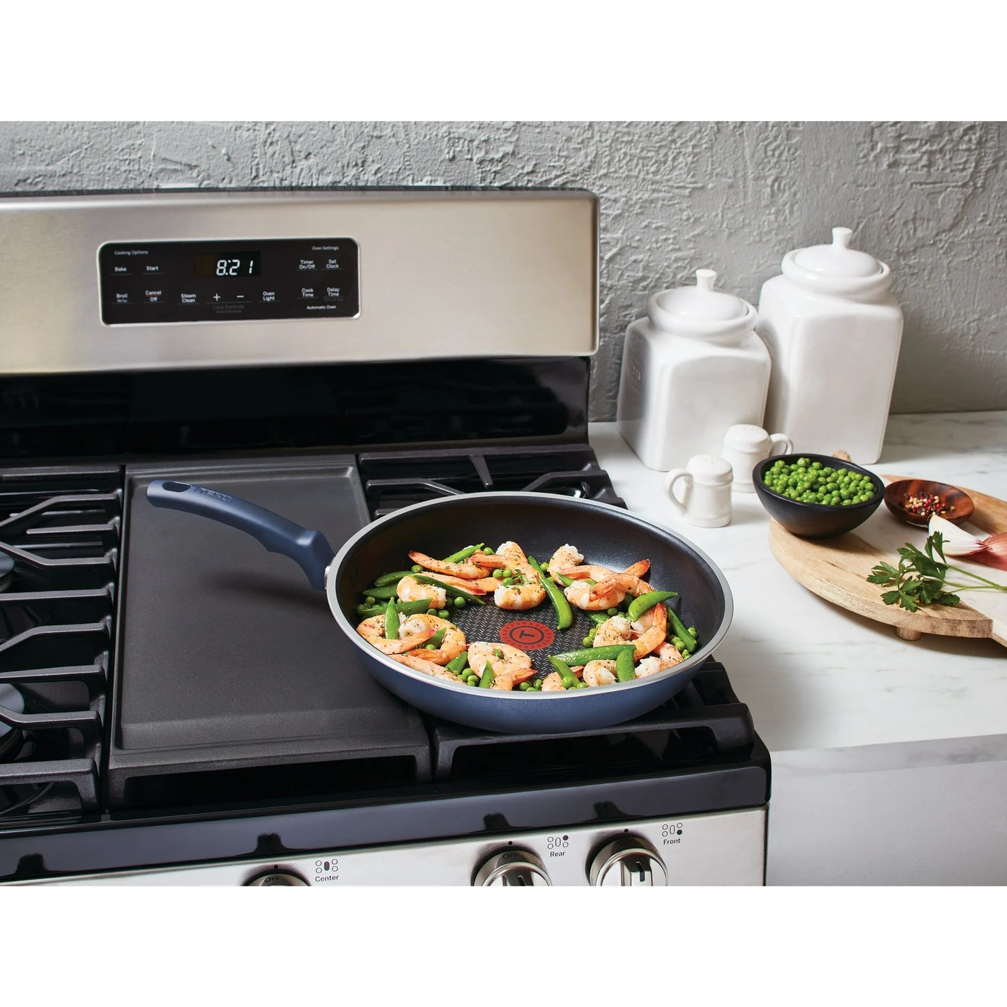 T-Fal Simply Cook Nonstick Cookware Set (14-Pieces) - Blue