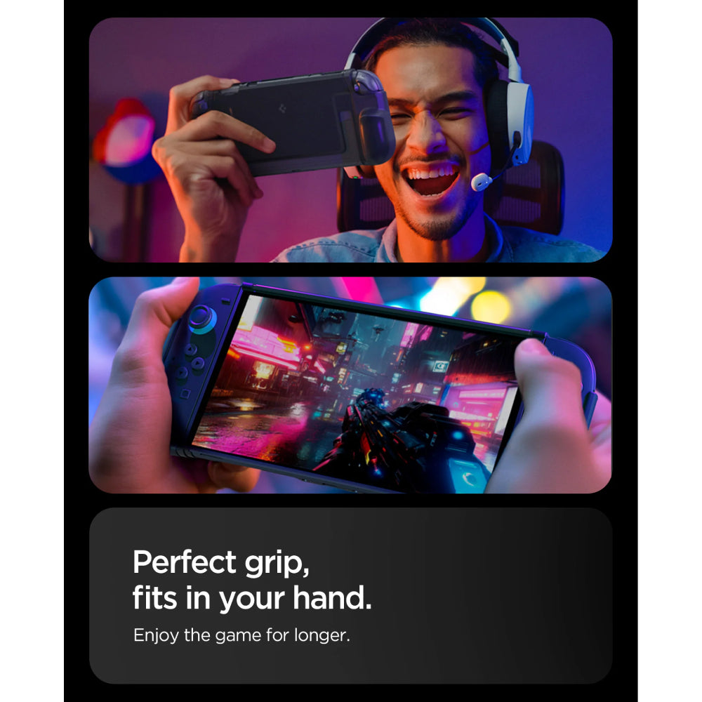 Spigen Dual Grip Case for Nintendo Switch 2 - Black