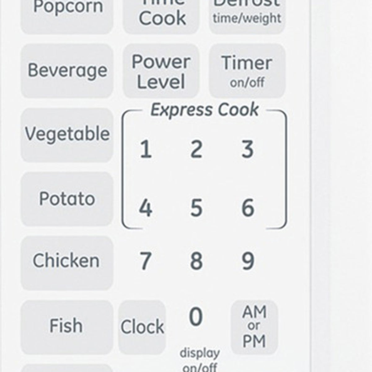 GE GCST14S1WWW 1.4 cu. ft. Countertop Microwave Oven - White