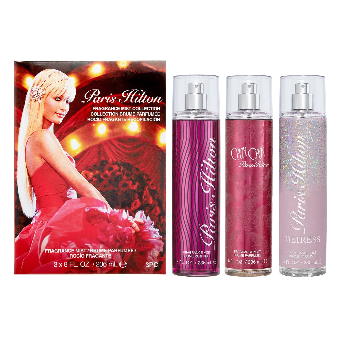 Paris Hilton 3-Piece Body Spray Box Set