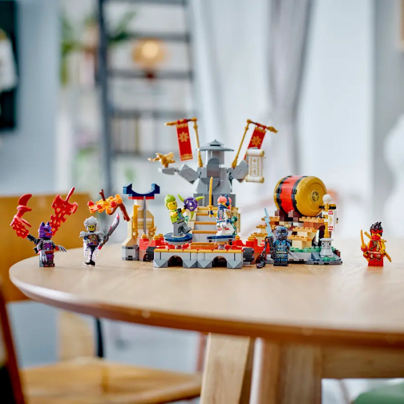 LEGO NINJAGO Tournament Battle Arena Toy Set (659-Pieces)