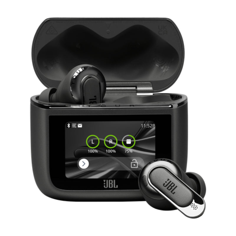JBL Tour Pro 3 Earbuds with True Adaptive Noise Cancelling - Black