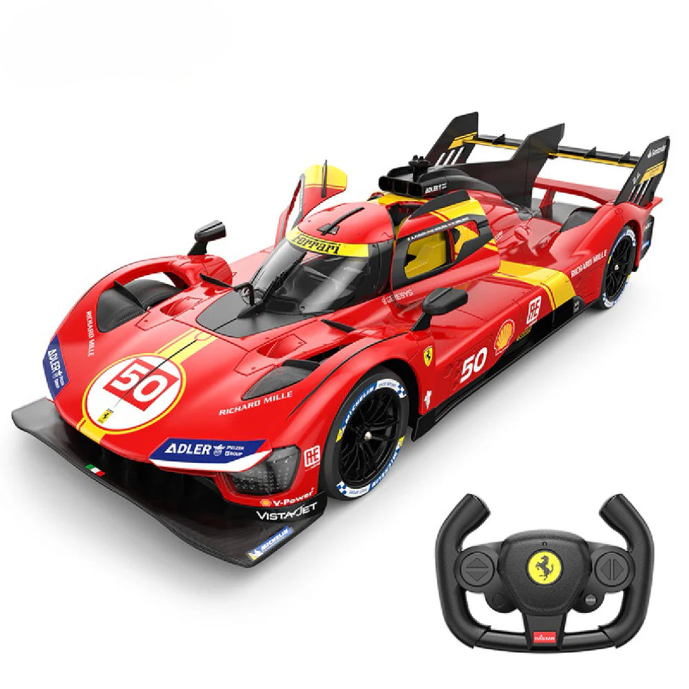 Rastar 1:14 Ferrari 499P Remote Control Car - Red