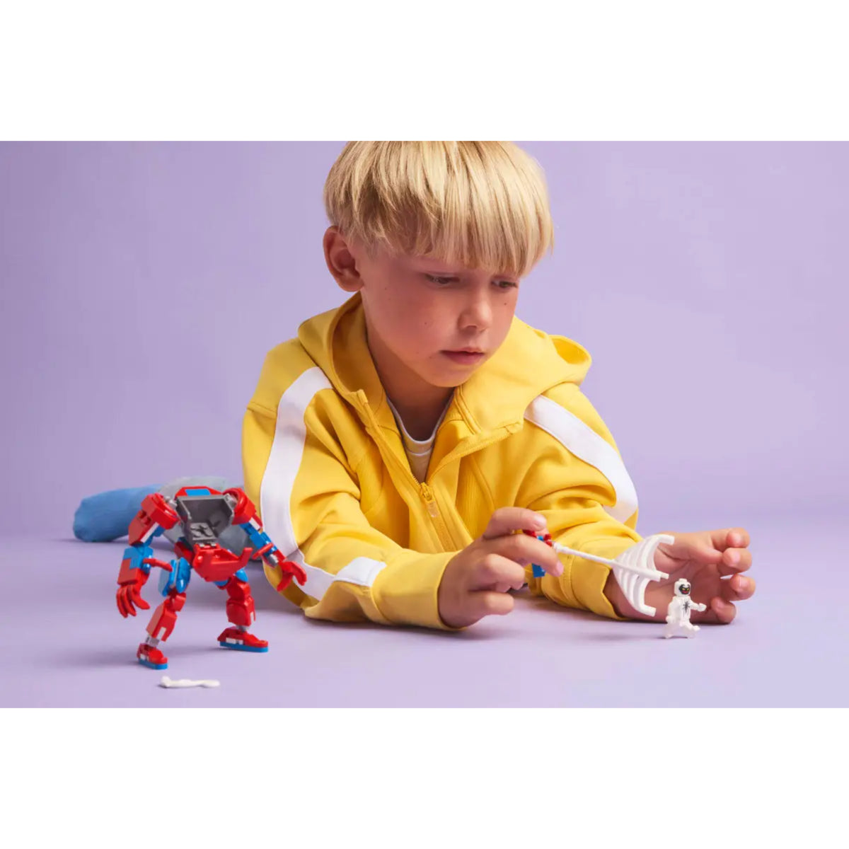 LEGO Marvel Spider-Man Mech vs Anti-Venom Building Toy Set (107-Pieces)