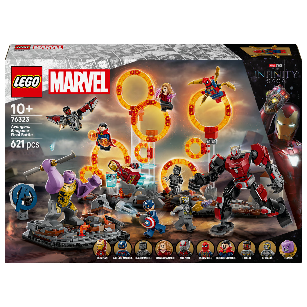 LEGO Marvel Avengers: Endgame Final Battle Building Toy Set (621-Pieces)