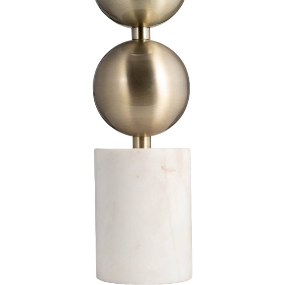 Sagebrook Stacking Orbs 31" Table Lamp - Gold/White