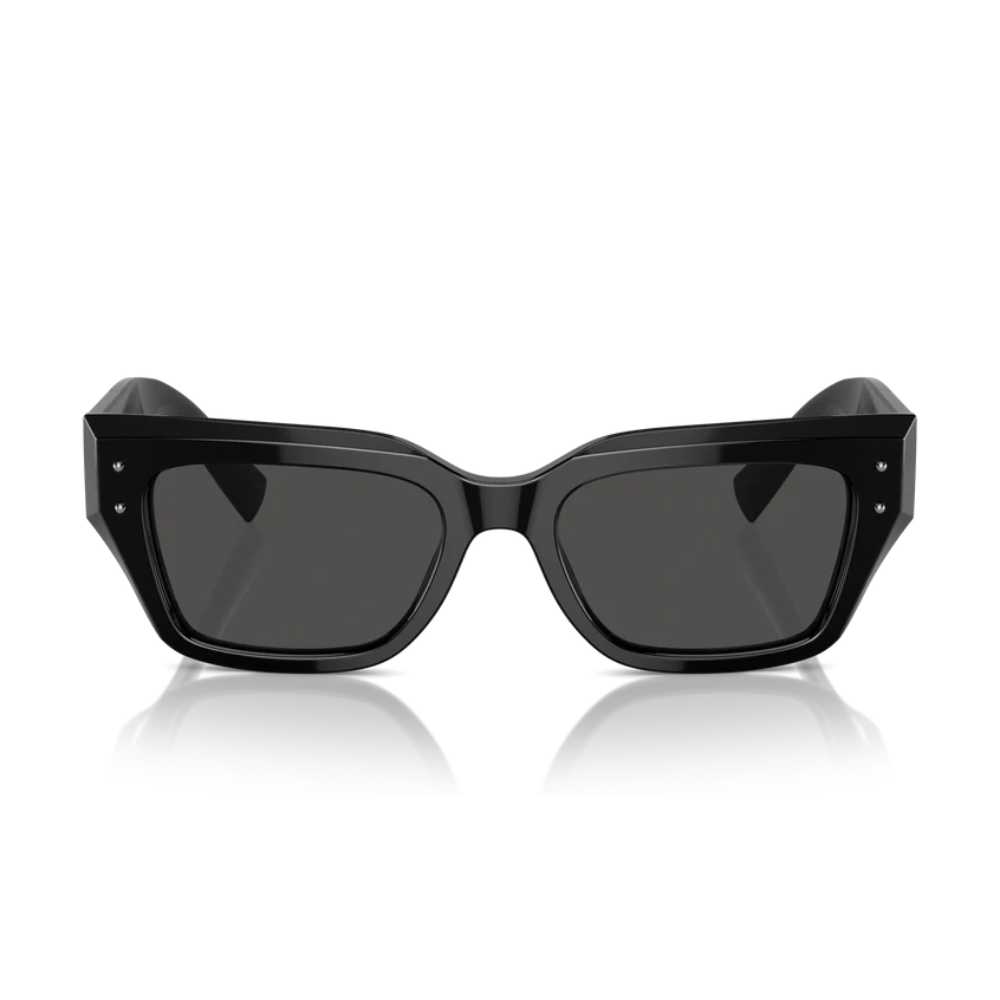 Dolce and Gabbana DG446252501/ Women's Cat Eye Solid Color Sunglasses