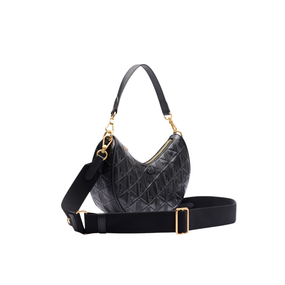 Lacoste Maheki Half Moon Bag - Black