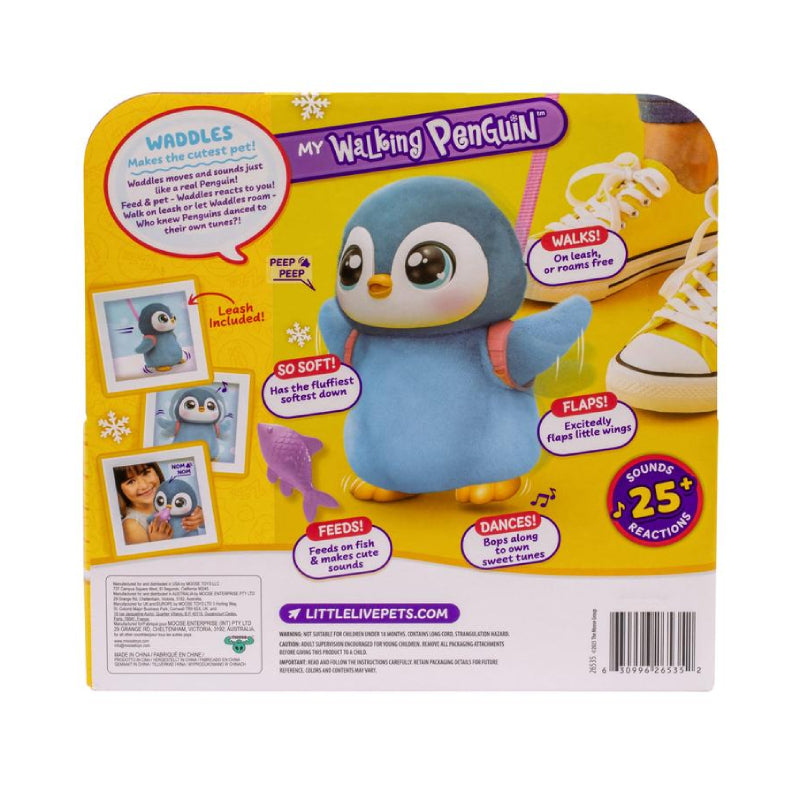 Little Live Pets My Walking Penguin Waddles Interactive Toy