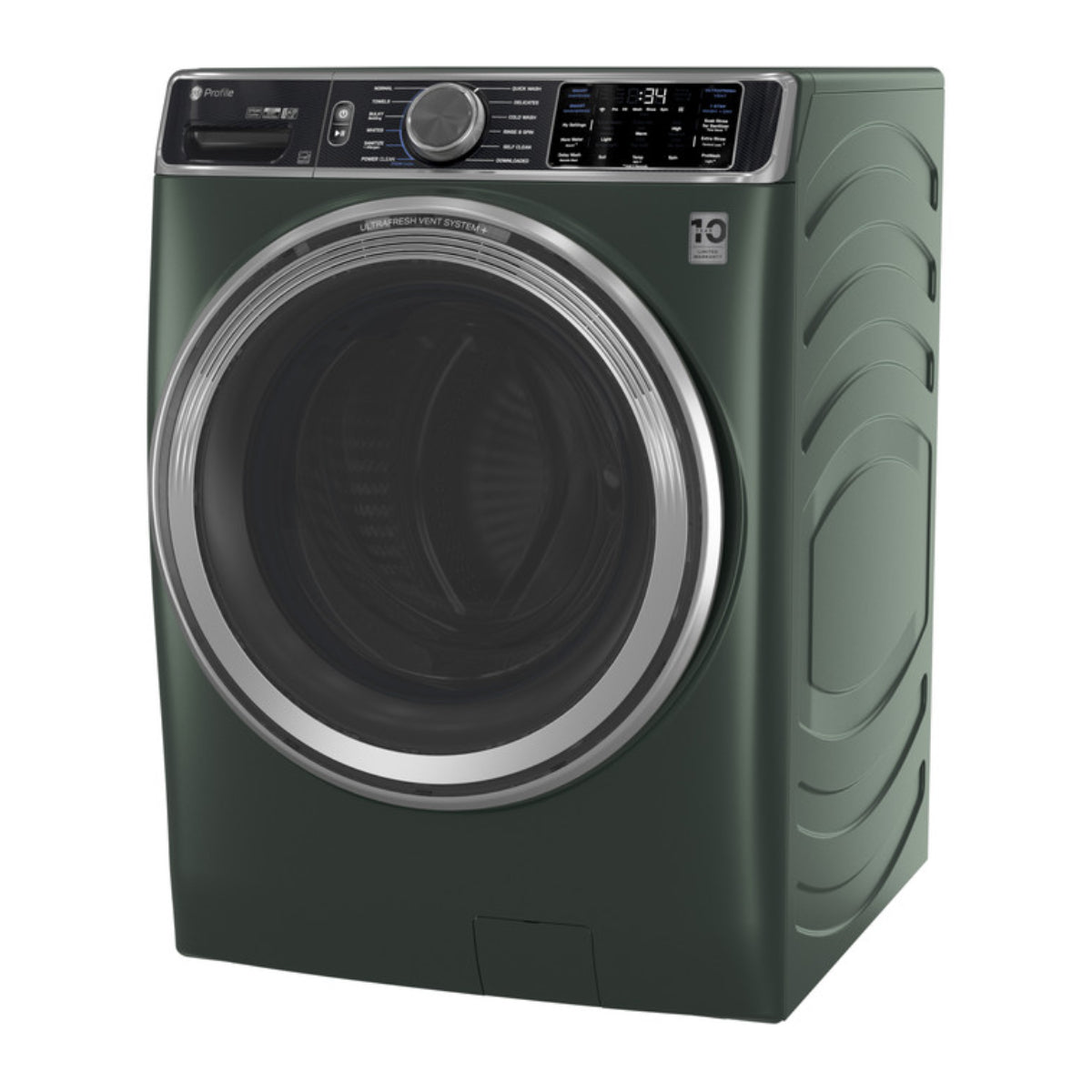GE Profile PFW955SPWGN 5.5 cu. ft. Smart Front Load Steam Washer - Jade Green