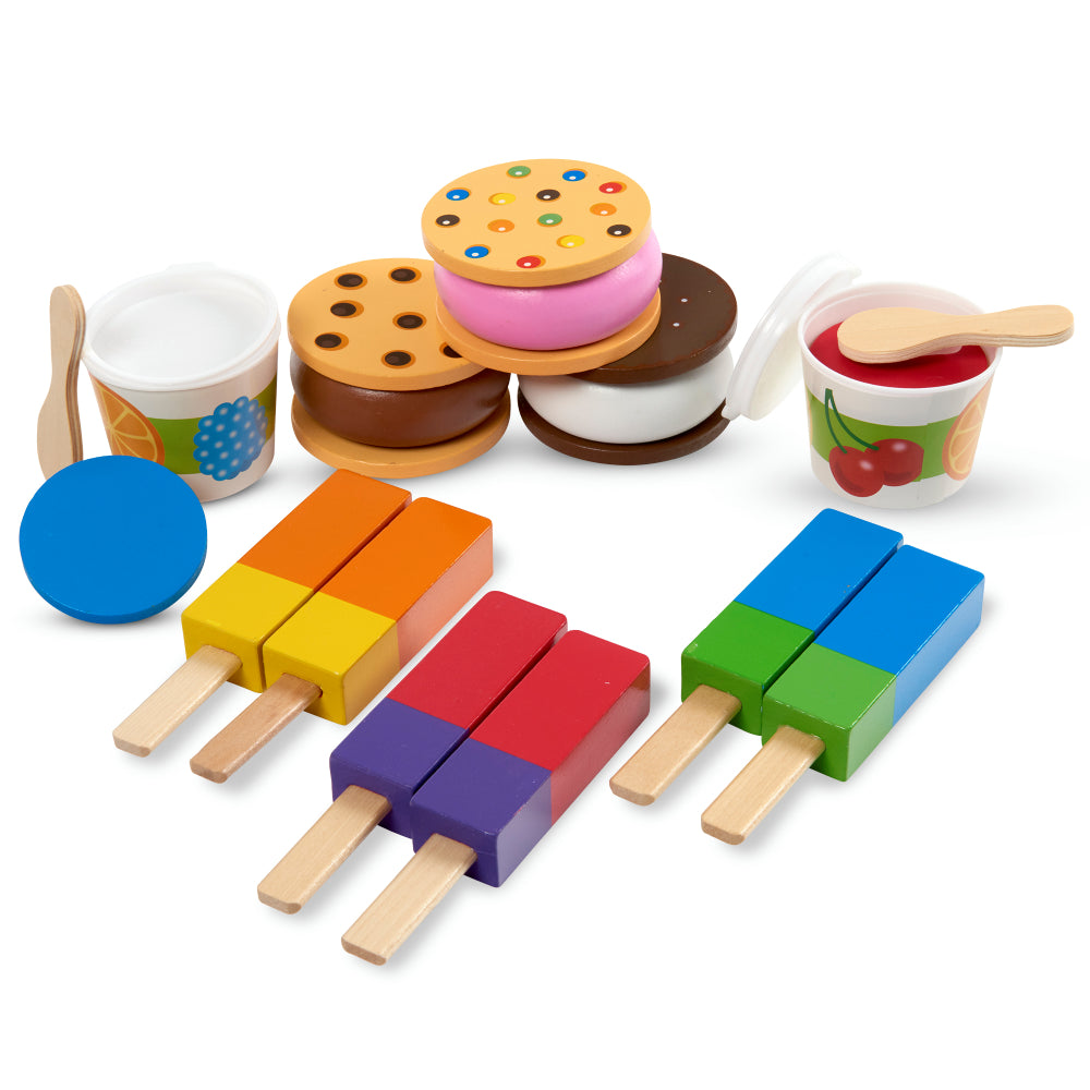 Melissa and Doug Frozen Treats Play Set (24-Piece)