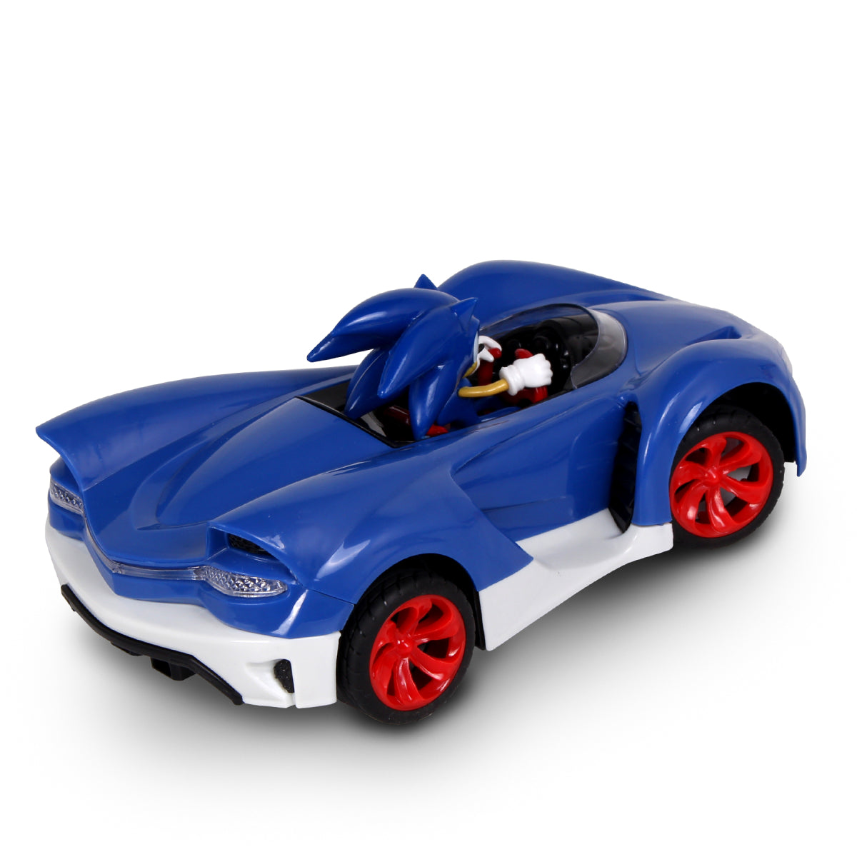 NKOK Sonic The Hedgehog Team RC Racing Vehicle with Turbo Boost