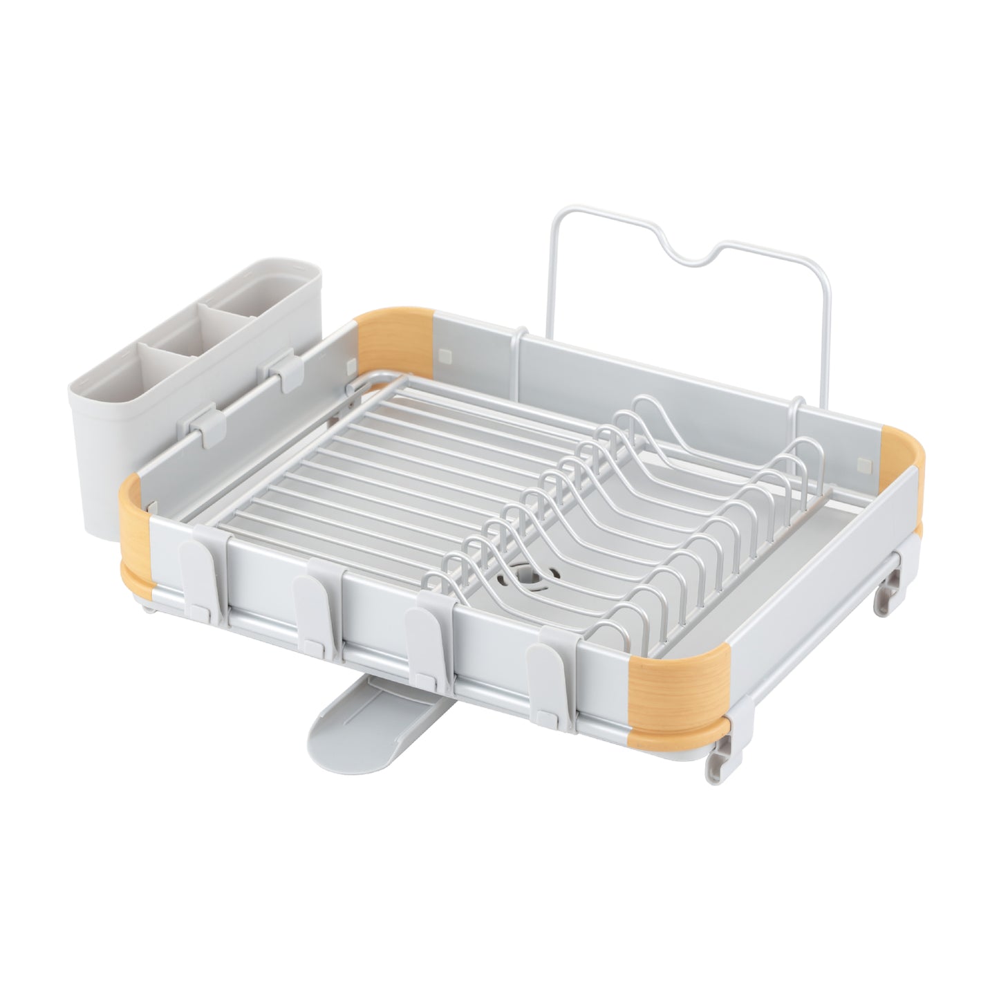 Appliance Basics 035D Aluminum Single-Tier Dish Drying Rack