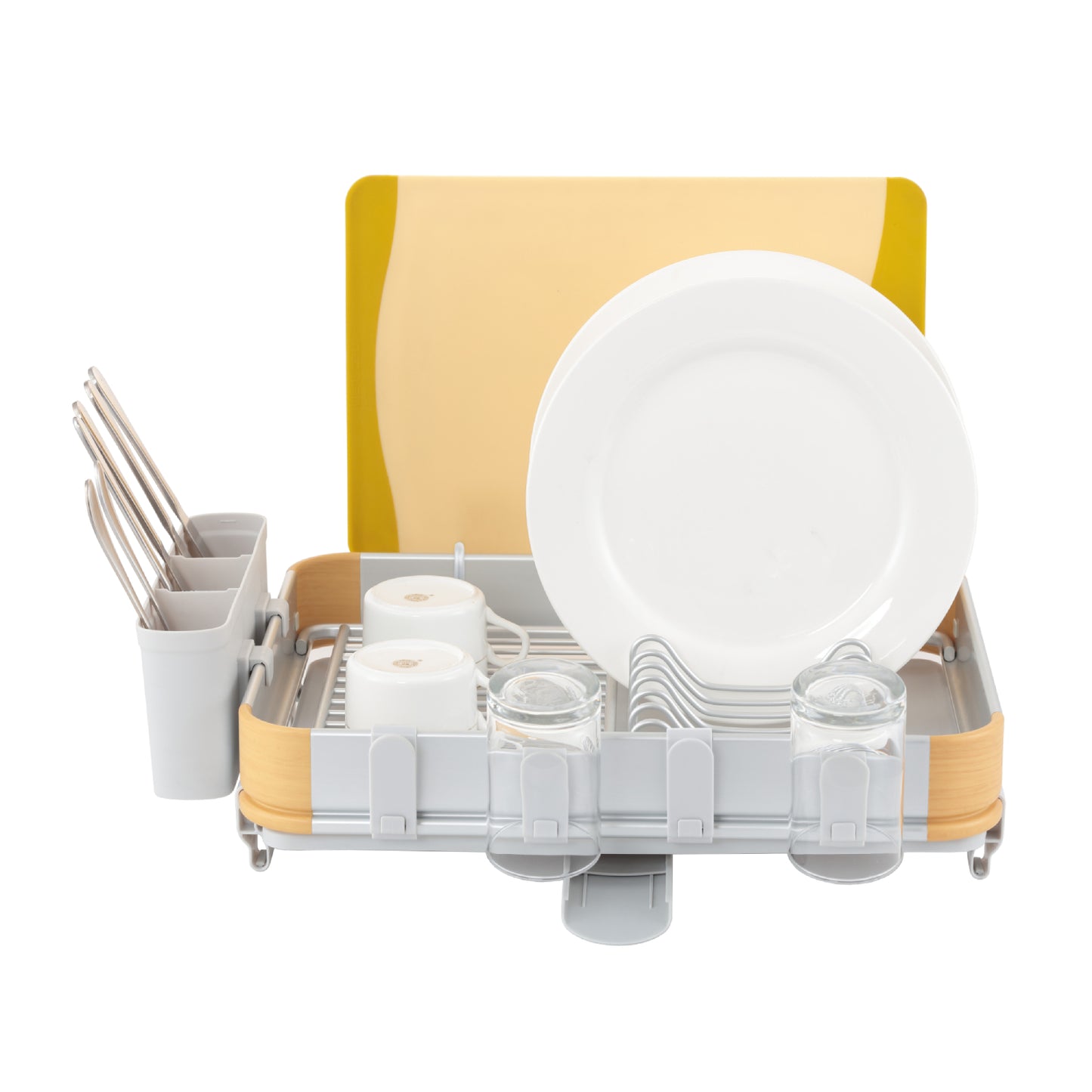 Appliance Basics 035D Aluminum Single-Tier Dish Drying Rack