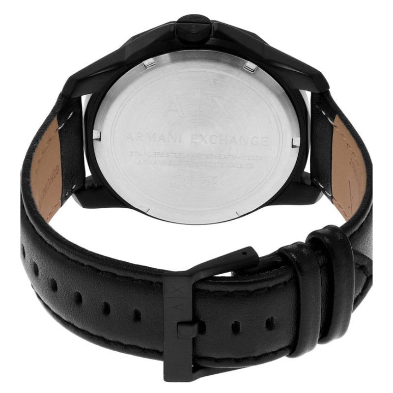 Armani Exchange Men's 44mm Strap Watch with Bracelet - Black